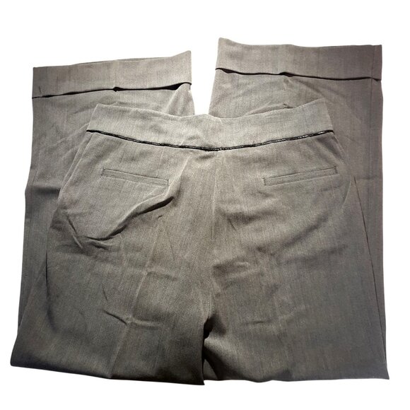 Worthington Womens Stretch Gray Dress Pants Size 18 Polyester/Rayon/Spandex Blen - Picture 4 of 8